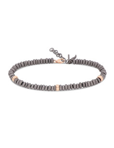 Bracciale Mano J uomo ABR1AR3 titanio oro rosso