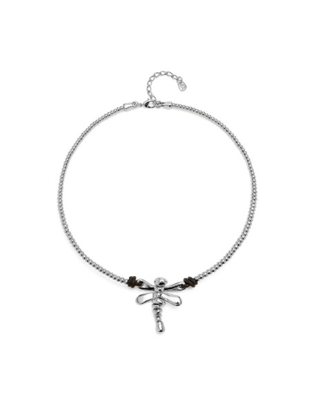 Collana Unode50 donna COL1960MTL0000U argentato libellula Collana Unode50 donna COL1960MTL0000U argentato libellula
