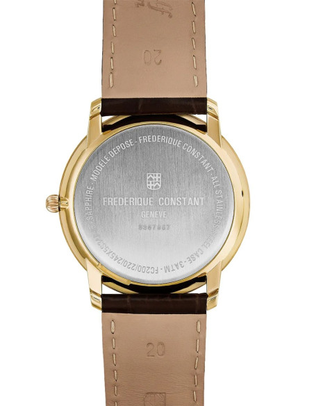 Orologio Frederique Constant uomo FC-245M5S5 Classic Slimline Gents
