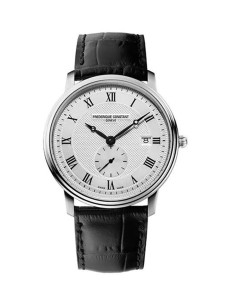 Orologio Frederique Constant donna FC-245M5S6 Classic Slimline gents nero argento