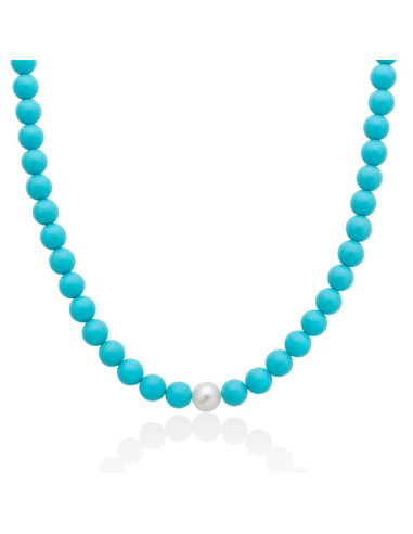Collana Miluna donna PCL4432 perle e corallo