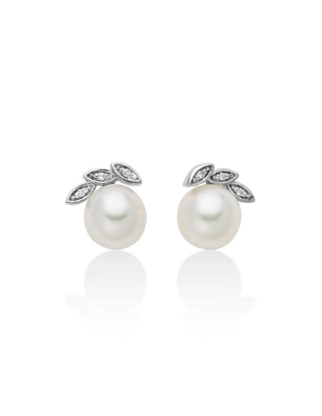 Orecchini Miluna donna PER2723X oro diamanti
