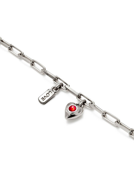 Bracciale Unode50 donna PUL2567ROJMTL0L Ser Unico Exc argento Bracciale Unode50 donna PUL2567ROJMTL0L Ser Unico Exc argento