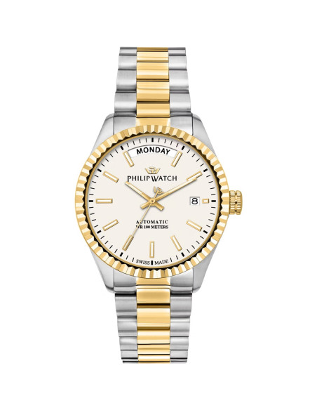 Orologio uomo Philip Watch R8223597107 Caribe bicolore