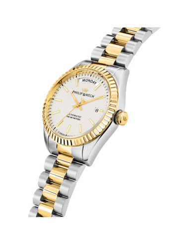 Orologio uomo Philip Watch R8223597107 Caribe bicolore