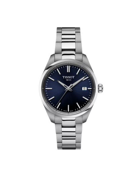 Orologio Tissot donna T1502101104100 PR100 acciaio e blu 