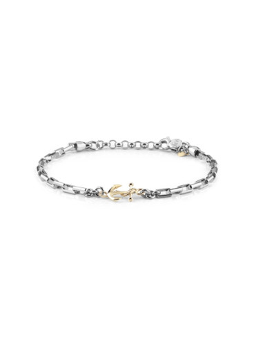 Bracciale uomo Bliss 20102598 Vortice argento