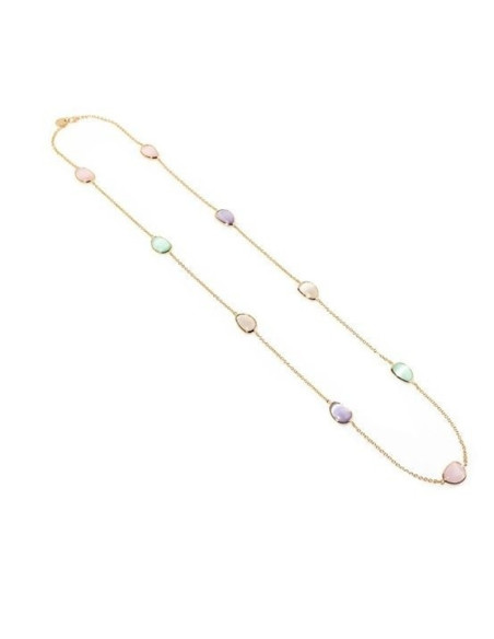 Collana MadÃ¬ donna 3894300 argento quarzi