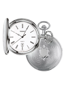 orologio acciaio tascabile T83650813 bianco