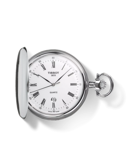 Orologio Tissot da tasca T83655313 quarzo svizzero savonnette Orologio Tissot da tasca T83655313 quarzo svizzero savonnette