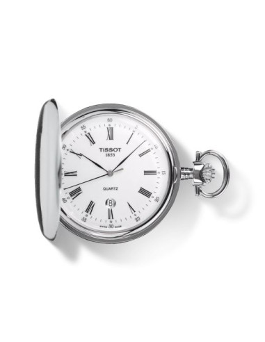 Orologio Tissot da tasca T83655313 quarzo svizzero savonnette
