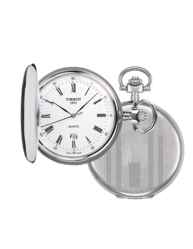 Orologio Tissot da tasca T83655313 quarzo svizzero savonnette