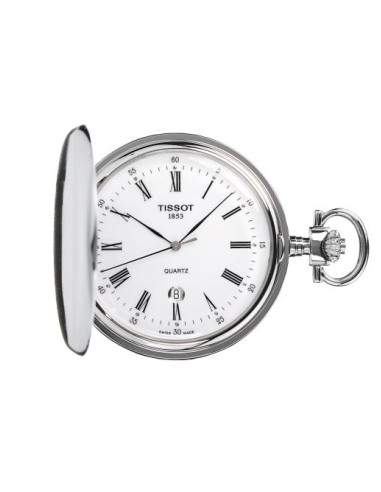 Orologio Tissot da tasca T83655313 quarzo svizzero savonnette