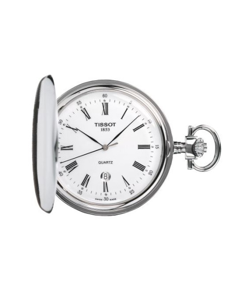 Orologio Tissot da tasca T83655313 quarzo svizzero savonnette Orologio Tissot da tasca T83655313 quarzo svizzero savonnette