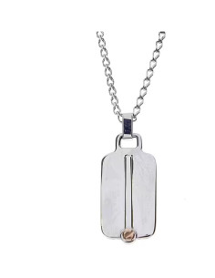 Collana Bliss uomo 20087842 Bullone argento