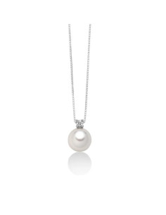 Collana Nimei donna PCL5616 oro bianco diamante