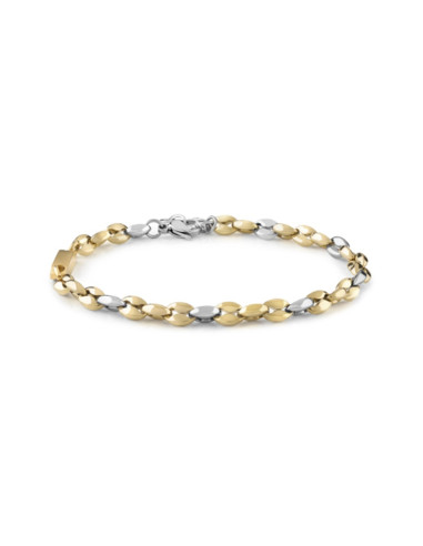 Bracciale Bliss uomo 20096456 acciaio dorato