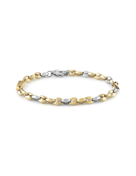 Bracciale Bliss uomo 20096456 acciaio dorato