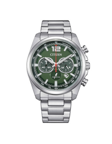 Orologio Citizen uomo  OF Racing Crono CA4640-50XU verde