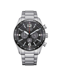 Orologio Citizen uomo of aviator crono CA4654-55E crono nero