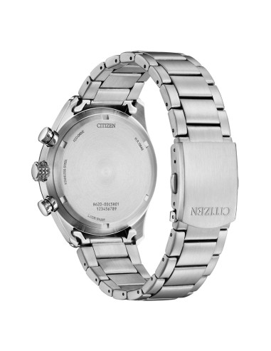 Orologio Citizen uomo OF Aviator Crono  CA4654-55XU verde