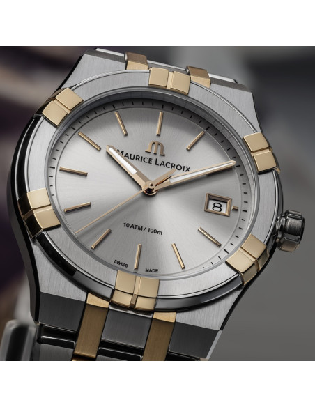 Orologio Maurice Lacroix donna AI1108PVP021301 bicolore Aikon Orologio Maurice Lacroix donna AI1108PVP021301 bicolore Aikon