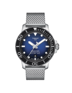 Orologio Tissot uomo T1204071104102 Seastar 1000 Powermatic 80 acciaio blu