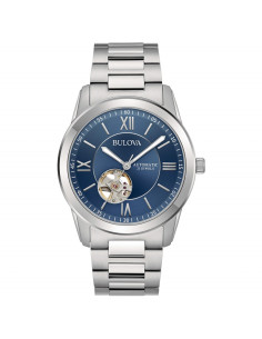 Orologio bulova uomo 96A281 classic automatic open heart
