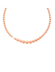 Collana Miluna donna PCL5079 oro e corallo