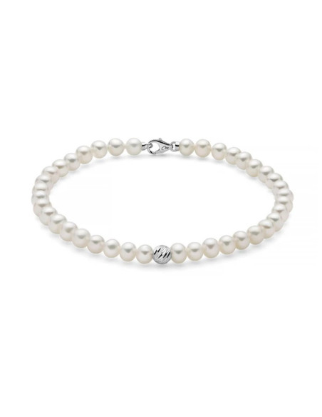 Bracciale Miluna donna PBR3545BX oro perle