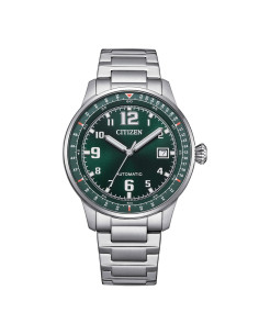 Orologio Citizen uomo NJ0190-51X Aviator Military verde