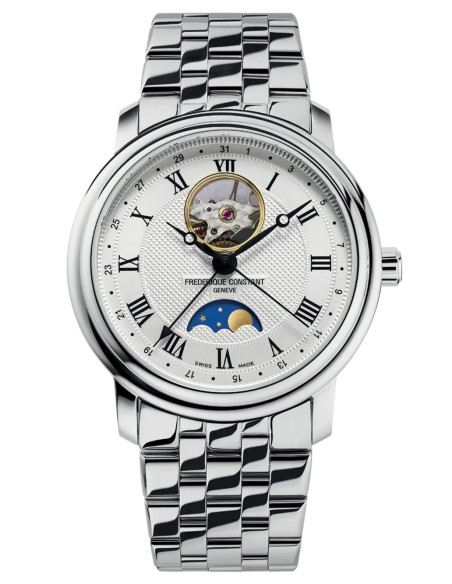 Orologio Frederique Constant uomo FC-335MC4P6B2 Moonphase Date