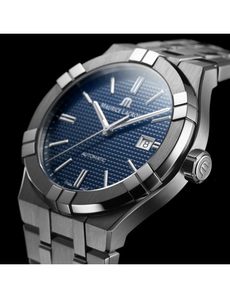Orologio Maurice Lacroix uomo AI6008SS0024301 aikon blu