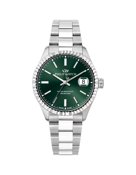 Orologio Philip Watch uomo R8253597115 verde Collezione Caribe Urban