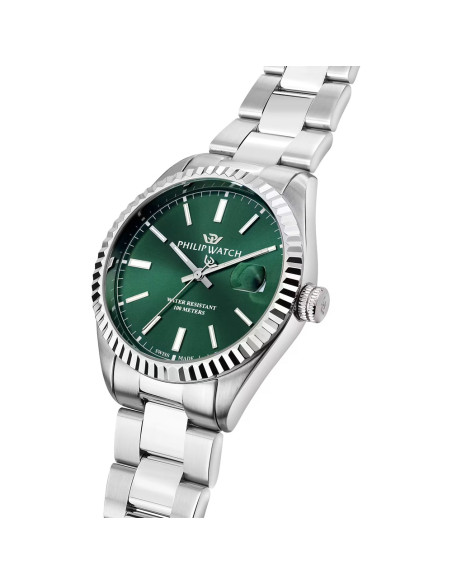 Orologio Philip Watch uomo R8253597115 verde Collezione Caribe Urban