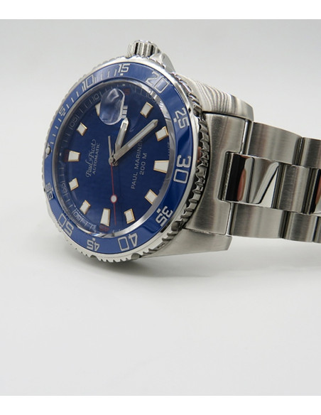 Orologio Paul Picot uomo 4352SG CB Paul Mariner III blu Orologio Paul Picot uomo 4352SG CB Paul Mariner III blu
