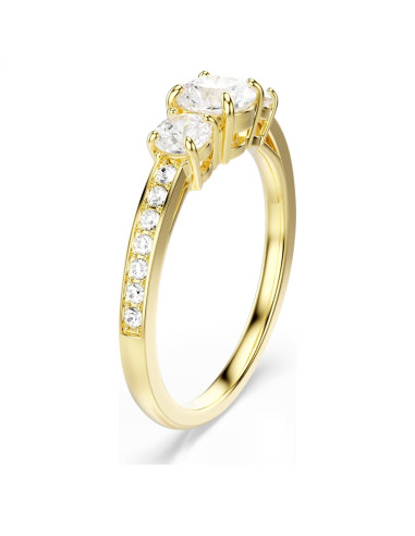 Anello Swarovski 5723294  Stilla Attract dorato