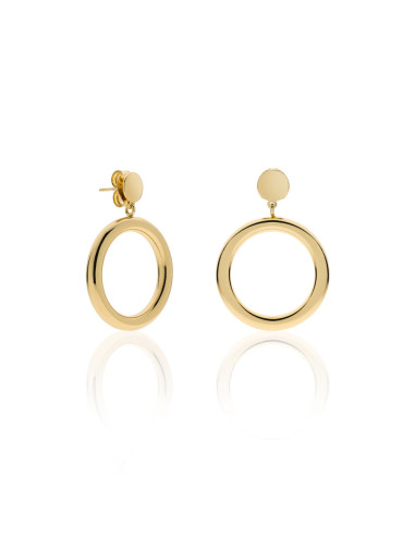 Orecchini Unoaerre donna 544993 dorati a cerchio