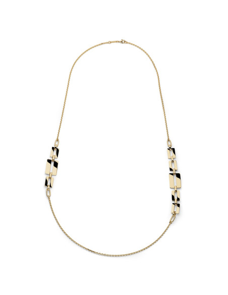 Collana Unoaerre donna 572398 dorata semirigida