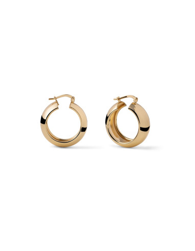 Orecchini Unoaerre donna 572390 dorati cerchio