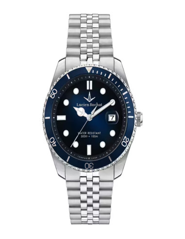 Orologio Lucien Rochat uomo Leman R0453117004 argentato