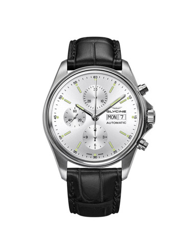 Orologio Glycine uomo Combat Classic Chrono GL0119 nero
