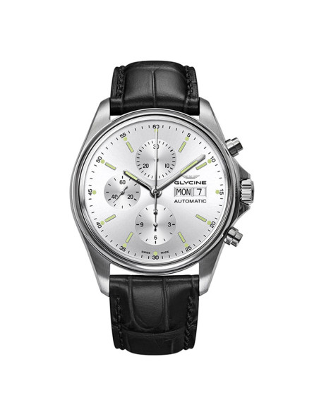 Orologio Glycine uomo Combat Classic Chrono GL0119 nero