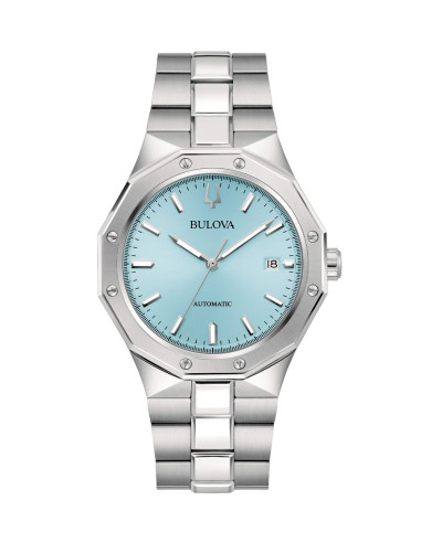 Orologio Bulova uomo Octagon 96B462  automatico azzurro