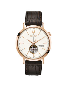Orologio Bulova uomo Aerojet 97A136 marrone automatico
