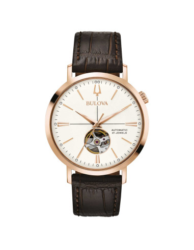 Orologio Bulova uomo Aerojet 97A136 marrone automatico