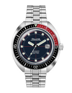 Orologio Bulova uomo Oceanographer 98B320 argentato