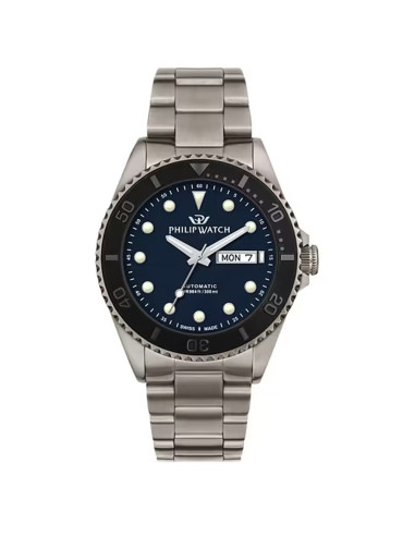 Orologio Philip Watch uomo R8253597122 Caribe blu titanio
