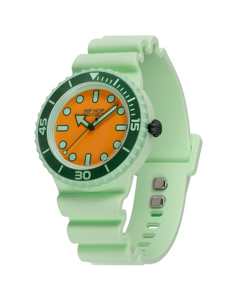 Orologio Hip Hop uomo Master HWU1260 verde