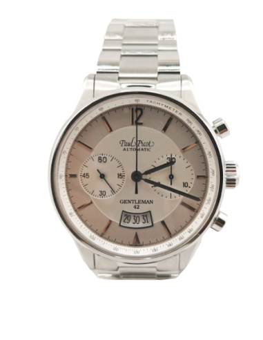 Orologio Paul Picot uomo 2034S silver gentleman 42